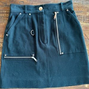 Black Celine mini skirt size 40